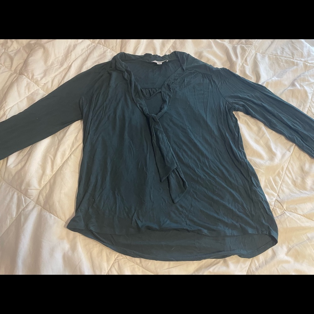 Amour Vert Green Knit Blouse